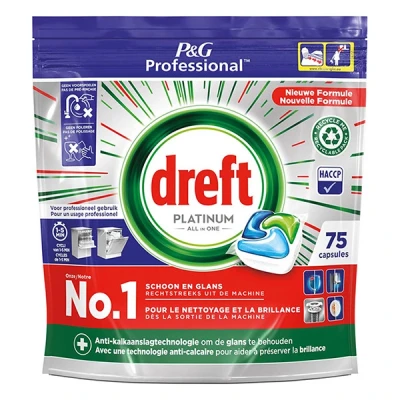 Bild av Diskmaskinstabletter 75st Dreft Professional All in 1 Platinum