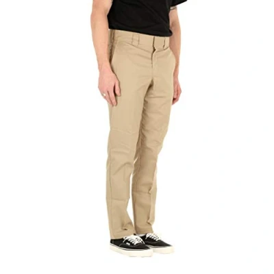 Bild av Dickies Herr Slim Taper Stretch Twill Arbetsbyxa, Ökensand V1, 30W / 32L