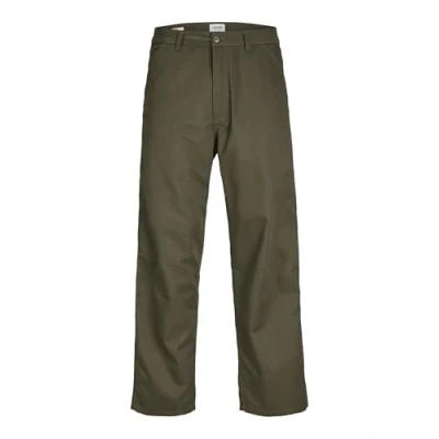 Bild av JACK &amp; JONES Jpstalex Jjclean arbetsbyxor för män, OLIVNATT, 31W / 30L
