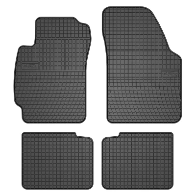 Bild av FROGUM 547303 Ensemble de tapis sol Caoutchouc avant et arrière 4 noir Sur mesure HONDA: HR V I