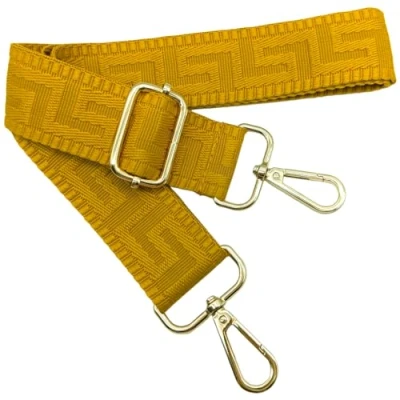 Bild av Justerbar axelrem för väskor, flerfärgad, väskremmar byte, väskrem bred med karbinhake guld, 80 130 cm bärrem, väska kvinnor, axelrem, handväska, 3,8 cm, 013, gUL, 3.8cm