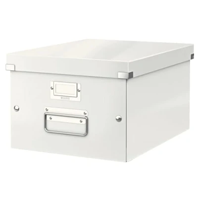 Bild av Leitz WOW Click and Store Förvaringsbox, A4, vit, 60440001