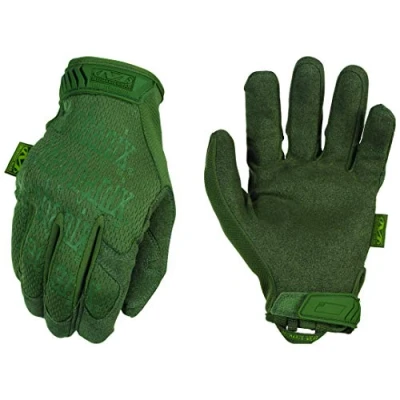 Bild av Mechanix Wear The Original OD Green taktiska arbetshandskar beröringsbara (Large, grön)