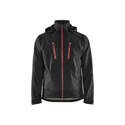 Bild av SOFTSHELLJACKA 4749 2513 SVART/RÖD 4XL Beijerbygg Byggmaterial