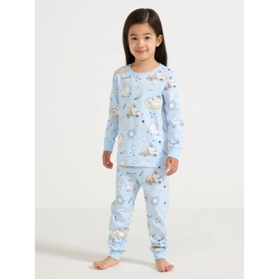 Bild av Lindex set Nattplagg för barn, Storlek: 122/128, Light blue
