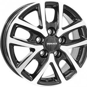 Bild av Monaco CL2T Gloss Black Polished 6.5x16 5/130 ET66 B78.1