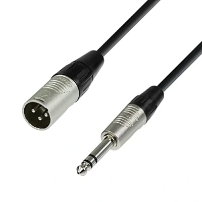 Bild av Adam Hall kablar 4 STAR BMV 0300 symmetrisk kabel REAN XLR hane till jack TRS 3 m