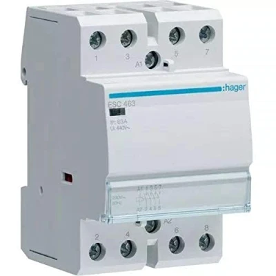 Bild av Hager Contactor 63a 4no 230v 3m