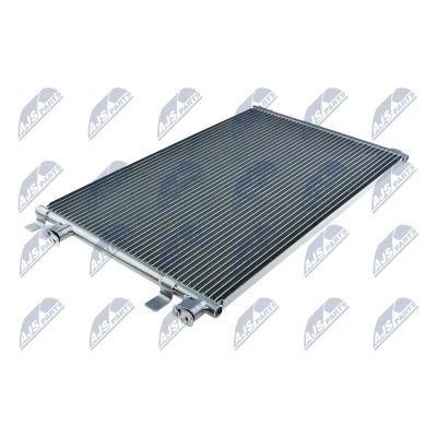 Bild av NTY CCS RE 010 Condenseur De Clim sans déshydrateur Aluminium 642 R 134a RENAULT: SCENIC 2, MEGANE GRAND 2