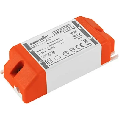 Bild av Poppstar LED transformator 230 V AC /24V DC 0,625 A för LEDS 0,15W till 15 Watt