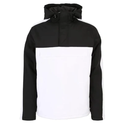 Bild av Urban Classics Hooded Jacket Allvädersjacka, Storlek: Small, Wht/blk/blk
