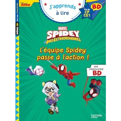 Bild av Disney BD Fin de CP CE1 Spidey et ses amis extraordinaires L&#039;équipe passe à l&#039;action !