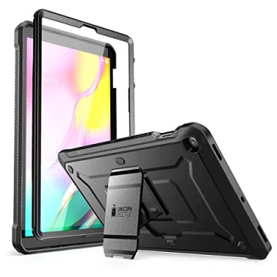 Bild av SUPCASE Unicorn Beetle Pro Series robust helkropp stativfodral för 10,5 tums Galaxy Tab S5e (2019), svart