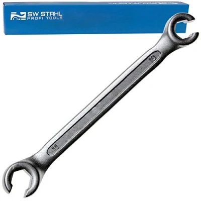 Bild av SW Stahl 01400SB Clé à dévisser durite rigide frein 153 10, 11, 10x11 chromé Acier chrome vanadium