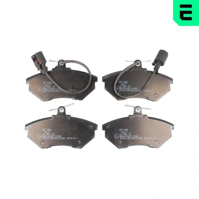 Bild av OPTIMAL BP 09912 Jeu de plaquettes frein Essieu avant contact signal d&#039;usure inclus VOLKSWAGEN: GOLF 3, 3 Variant, Vento