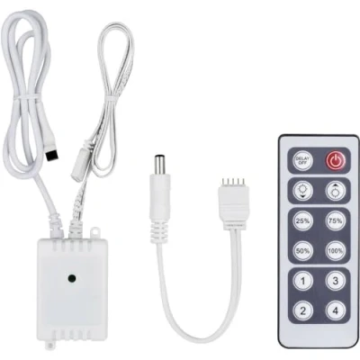 Bild av Paulmann 70683 MaxLED Dimm/omkopplingskontroll för LED remsstyrning enfärgade ränder inklusive IR fjärrkontroll max. 144 W