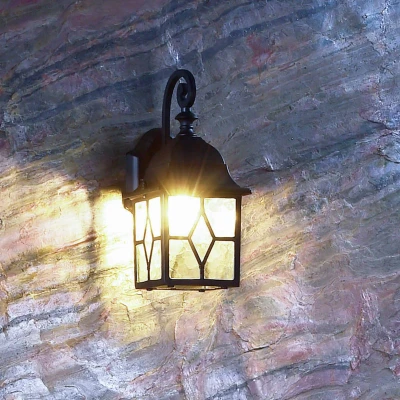 Bild av Deko Light Utomhusvägglampa Sargas, E27, svart