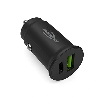 Bild av Ansmann Ljust 100 cm USB A till C kabel i glasfiber (1 st) laddningskabel med pulserat ljus för en trevlig atmosfär självlysande dataöverföring och laddning