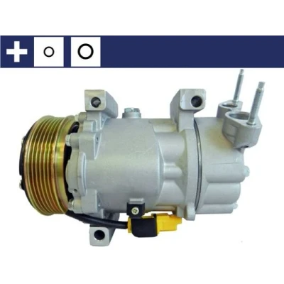 Bild av MAHLE ORIGINAL ACP 384 000S Compresseur De Climatisation SD6V12 12 PAG 46 R 134a avec bague d&#039;étanchéité MINI: 3/5 portes, Countryman, Cabriolet