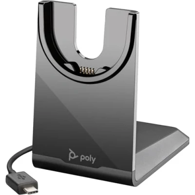 Bild av HP Poly Voyager Focus 2 On ear Headset Bluetooth Stereo Svart Brusreducering Datorer