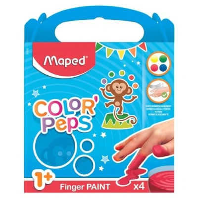 Bild av Maped Fingerfärg 4 Färger