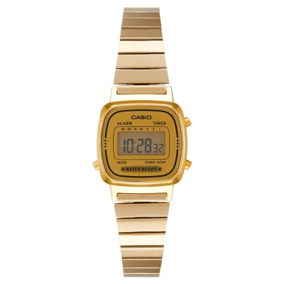 Bild av Casio Digitalklocka goldcoloured, Storlek: One Size, Gold coloured