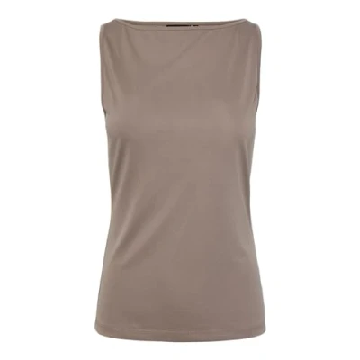 Bild av PIECES Damer Pcanora tanktop Bc linne, coca mocha, S