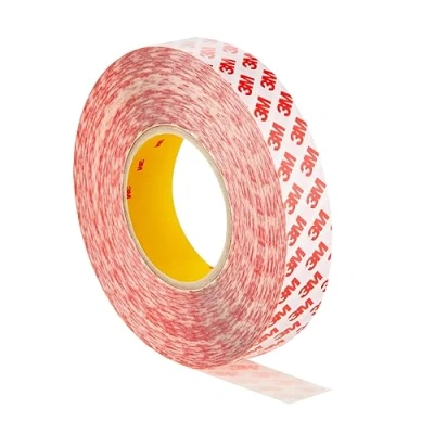 Bild av Dpm tapes 3M GPT PET dubbelhäftande tejp: stark vidhäftning, täthet på hårda ytor, tjocklek 0,21 mm, resistent upp till 150 C, UV beständighet ex 9088 (30 mm x 50 m)