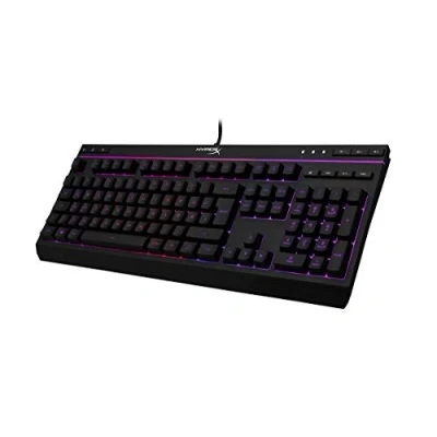 Bild av HyperX HX KB5ME2 DE Alloy Core RGB membran speltangentbord (QWERTZ tysk layout) svart