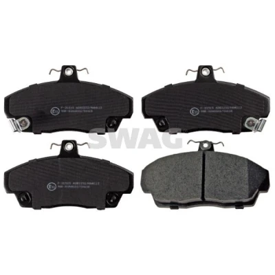 Bild av SWAG 85 91 6114 Jeu de plaquettes frein Essieu avant contact signal d&#039;usure inclus HONDA: CIVIC 6 Hatchback, 7 Fastback