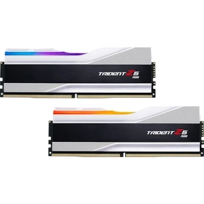 Bild av G.Skill Trident Z5 RGB DDR5 6000 32GB CL40 Dual Channel (2 pcs) Intel XMP Silver med