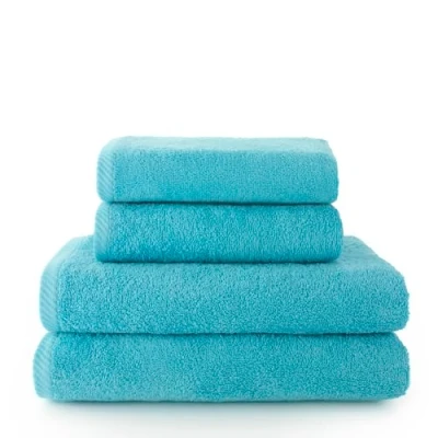 Bild av Top Towel Pack med 2 Handdukar och Bad eller duschhanddukar Handduksuppsättning 100% bomull 500g/m2