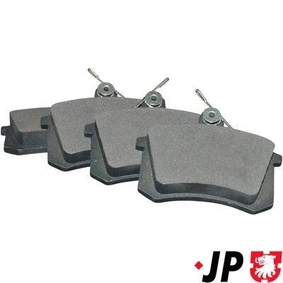 Bild av JP GROUP 1163705810 Jeu de plaquettes frein Essieu arrière contact signal d&#039;usure exclu AUDI: A4 B5 Avant, Berline, A8 D2, ALFA ROMEO: 164