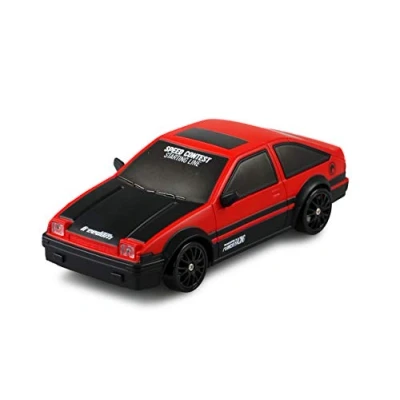 Bild av AMEWI 21083 Drift Sport Car 1:24 röd, 4WD 2,4 GHz fjärrkontroll, röd/svart