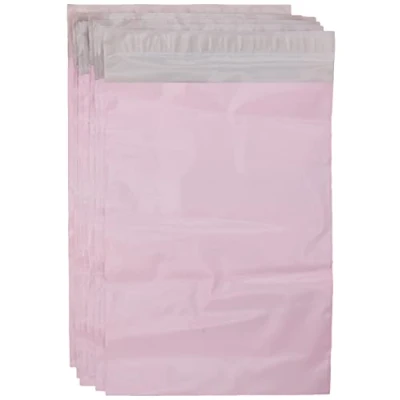 Bild av triplast 15 x 22 cm plastpåse rosa (1 000 stycken)