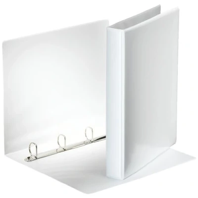 Bild av Esselte Essentials Presentation Pärmar, PP, 2,54 cm Ringdiameter, 49702 A4, Vit