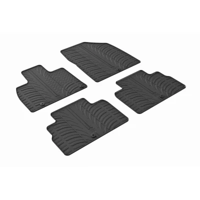 Bild av VAICO V53 0213 Ensemble de tapis sol Caoutchouc avant et arrière