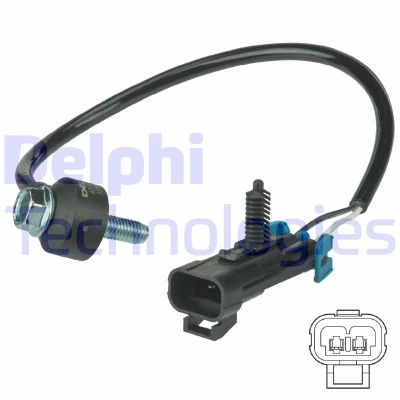 Bild av DELPHI AS10211 Capteur de cognement OPEL: Zafira A, Vectra C Berline