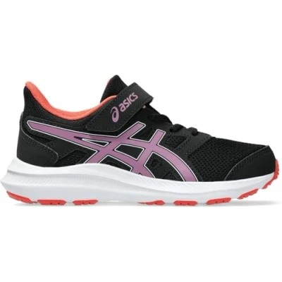Bild av Asics JOLT 4 Unisex Väglöparskor för barn, Storlek: 27, Black/ube Textil/syntet