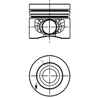 Bild av Kolv Kolbenschmidt 40353610
