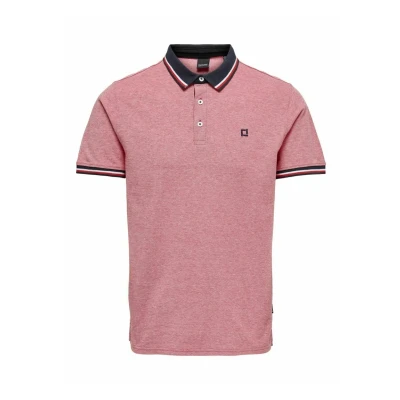 Bild av Only &amp; Sons Onsfletcher REG NOOS Piké, Storlek: Small, Racing red