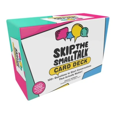 Bild av Skip the Small Talk Card Deck: 100+ Questions to Start Conversations That Actually Matter!