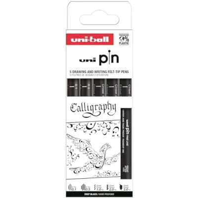 Bild av Uni Ball PIN SET 5P KALIGRAFI