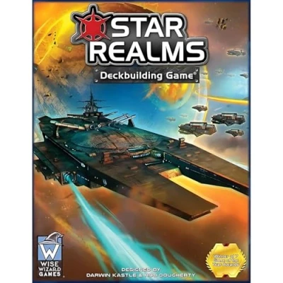 Bild av Star Realms Box Set Ett brädspel av Wise Wizard Games 1 4 spelare för familj 20 minuters spelande spel familjespel natt barn och vuxna i åldrarna 12+ engelsk version