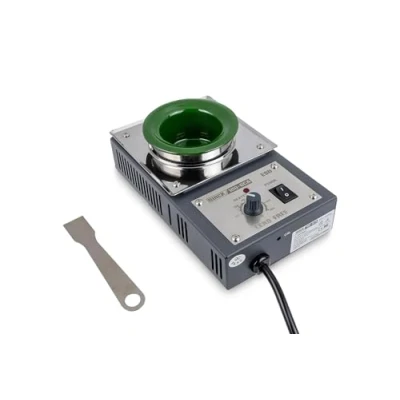 Bild av QUICK Sensorstyrd löddegel, titanbelagd 400 W, lödbad med Ø 54 mm, 150450 C för blyfri och blyhaltig lödmetall, QU100 6C