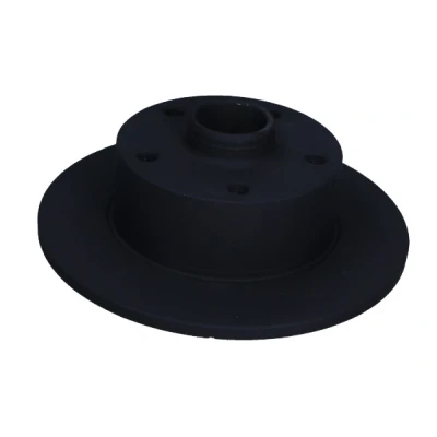 Bild av QUARO QD2528HC Disque de frein 245 10 5 112 plein peint à haute teneur en carbone avec moyeu roue, sans bague ABS, boulon fix roue