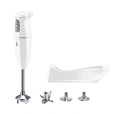 Bild av Bamix Cordless Hand Blender / Mixer 3 Speeds Plus White