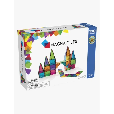 Bild av Magna Tiles Byggsats Clear colors 100 Bitar