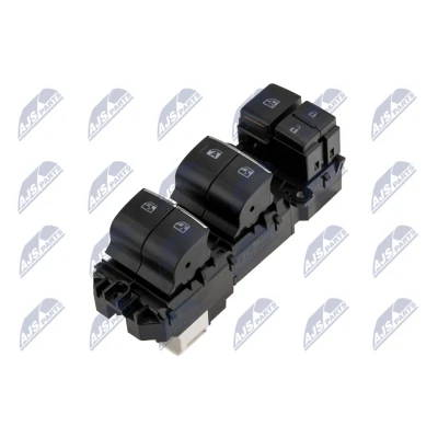 Bild av Brytare, fönsterhiss, Vänster fram, toyota fortuner, hilux flak/chassi viii, pick up 84820 0K270