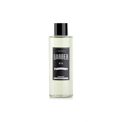 Bild av BARBER MARMARA No.4 Eau de Cologne herr stänk i glasflaska 1 x 500 ml efter shave män doftvatten rakvatten fräschar upp doft desinficerande 70 alkohol (No.4)